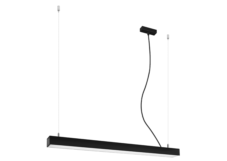 Pendant lamp PINNE 90 black Sollux Lighting Toro TH.048