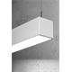 Pendant lamp PINNE 90 white Sollux Lighting Toro TH.050