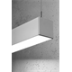 Pendant lamp PINNE 90 grey Sollux Lighting Toro TH.052