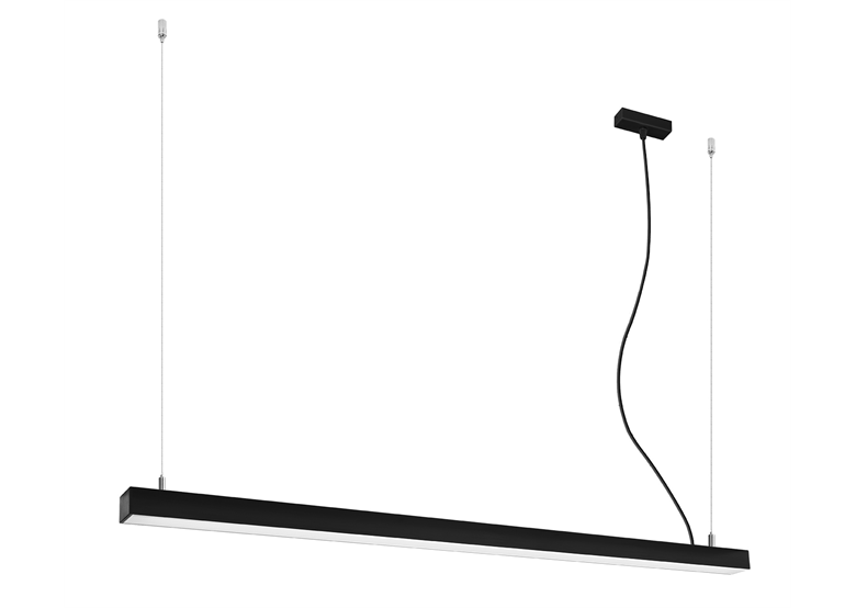 Pendant lamp PINNE 150 black Sollux Lighting Toro TH.084