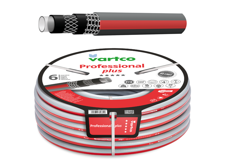 Zahradní hadice 1" 50 m 6vrstvá Vartco PROFESSIONAL PLUS TFS 1005100050