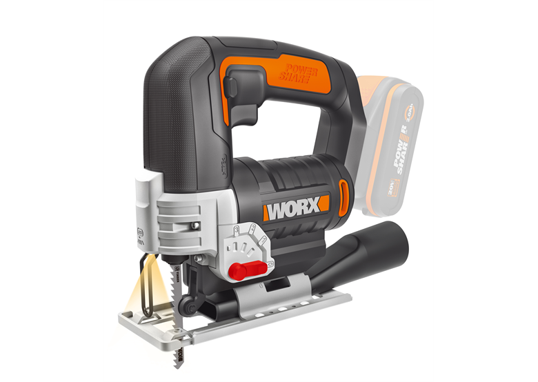 Vykružovačka Worx Power Share WX543.9